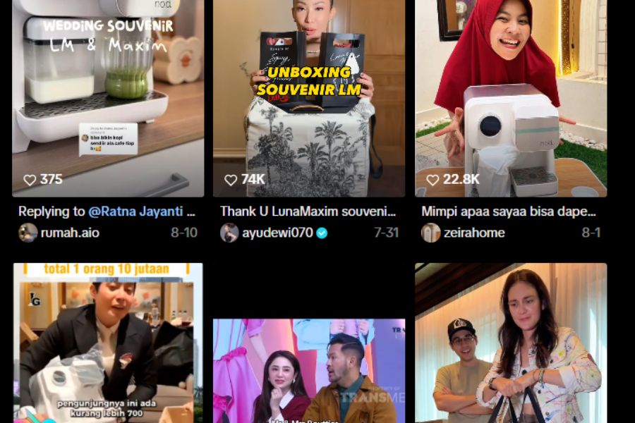 Ini Perkiraan Hasil yang Didapat dari Brand Activation Endorse Souvenir Pernikahan Luna Maya